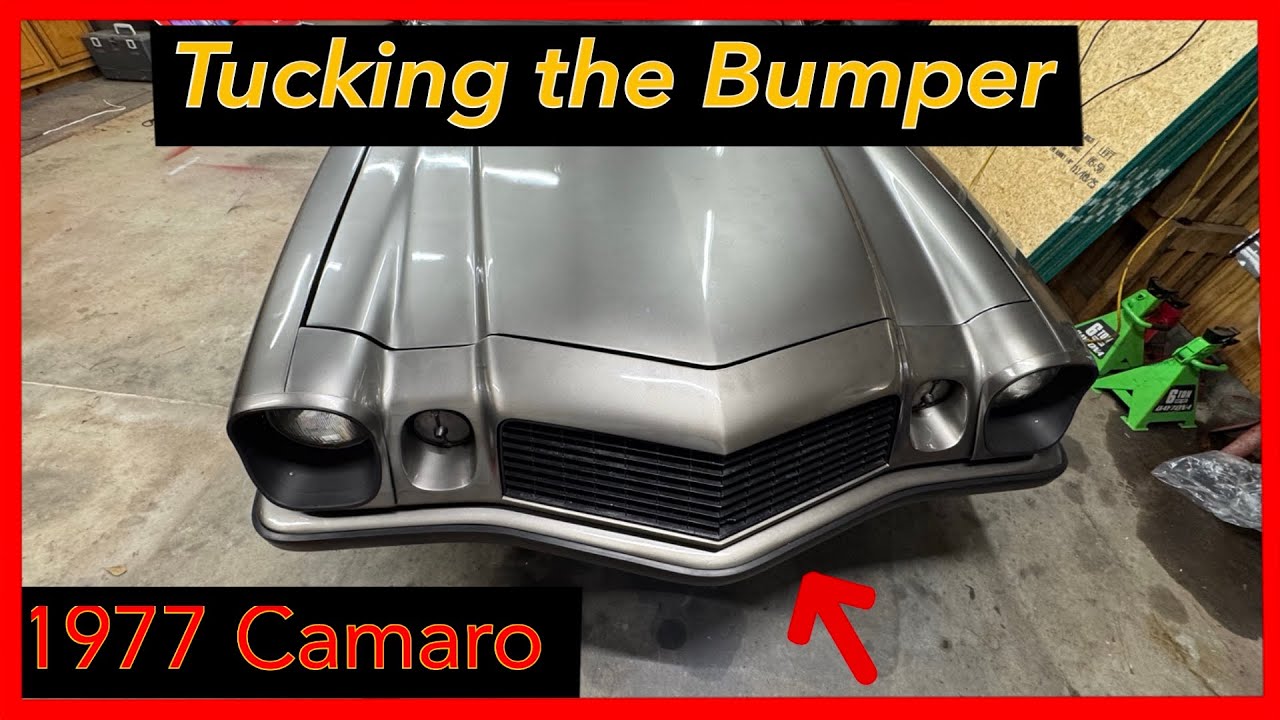 Укладка бампера на Camaro 2-го поколения | Приведите в порядок переднюю часть вашего автомобиля