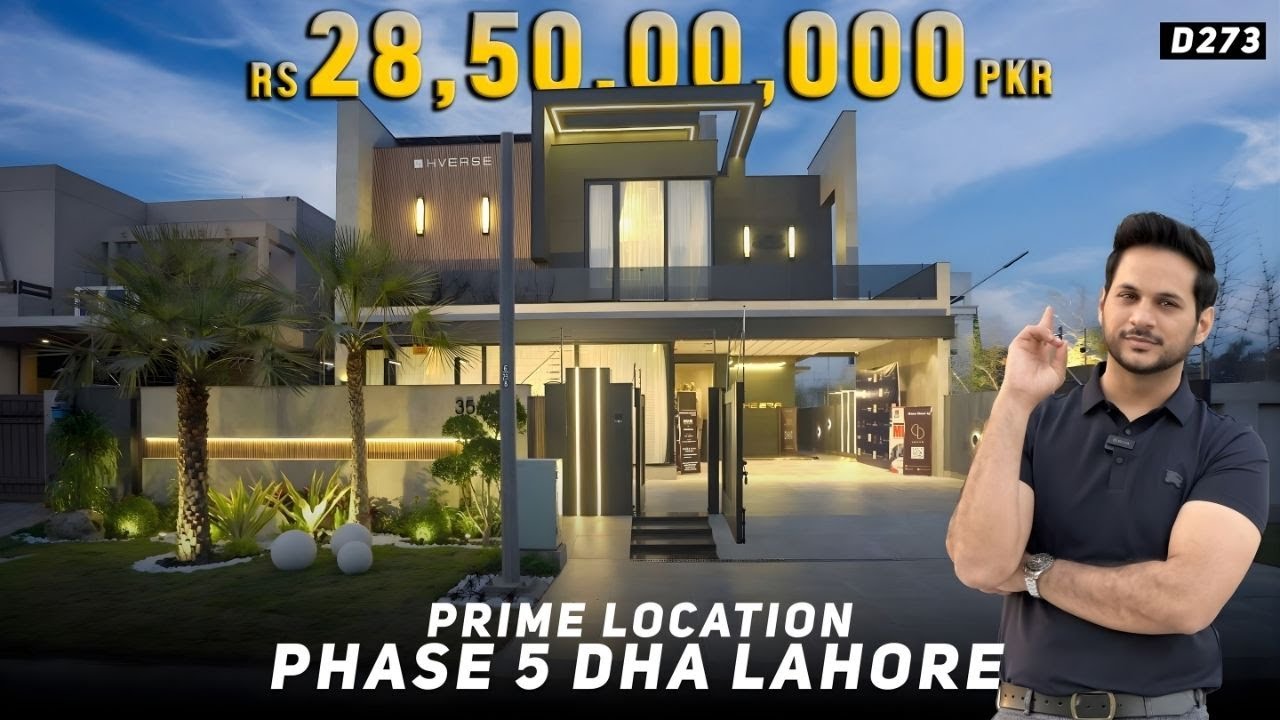This House Defines Luxury | Swimming Pool + Home Theatre | DHA Phase 5