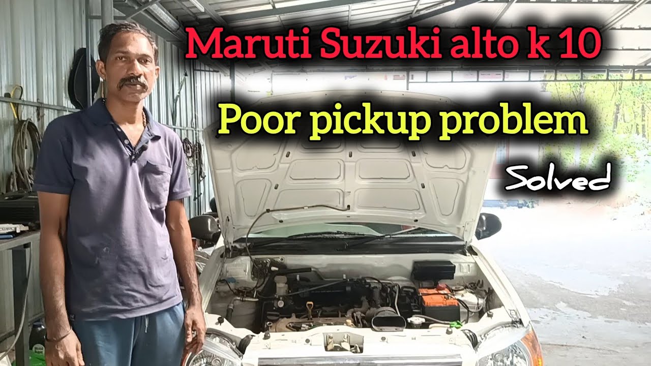 Maruti Suzuki alto k10 pickup problem, engine misfire issue