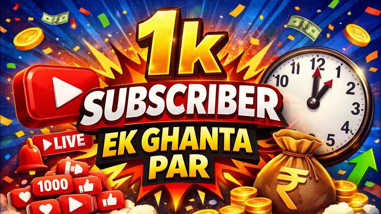 Live Channel Promotion CC | Subscribe Karo Subscribe Le Jao | Live Return To Subscribe
