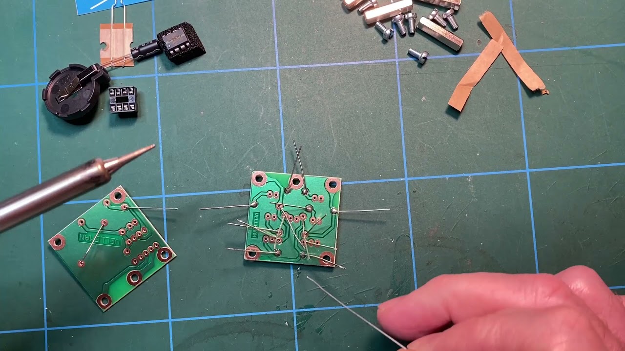 Velleman MK150 Shaking Dice - Full build