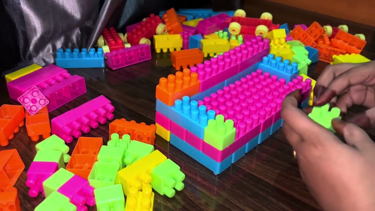 Satisfying DIY Sofa ASMR #funbuildingblocks #diyfurniture #lego #asmrsounds 