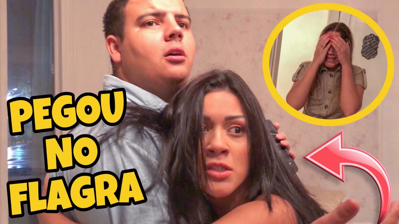 ELA PEGOU NO FLAGRA!!! *novelinha*