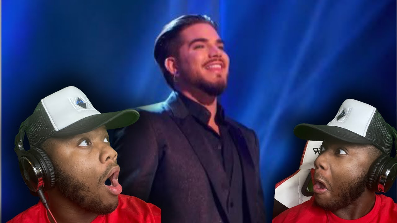 FIRST TIME REACTING TO Adam Lambert - Performing 