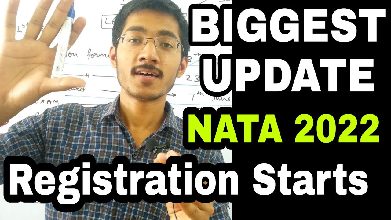 Biggest Update | NATA 2022 Registration Started 🔥🔥🔥 #nata2022 #nata