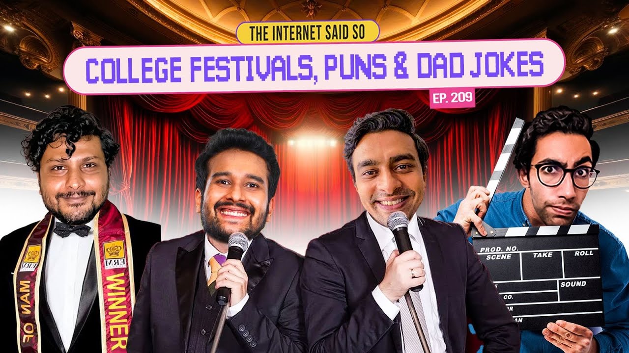 Tak powiedział internet | Odc. 209 | Festiwale studenckie, kalambury i żarty tatusi&oacute;w z udziałem @SahilShahcomedy