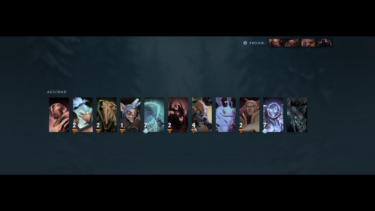 Dota 2 con héroes muy difíciles  hasta llegar a inmortal (Arc Warden)