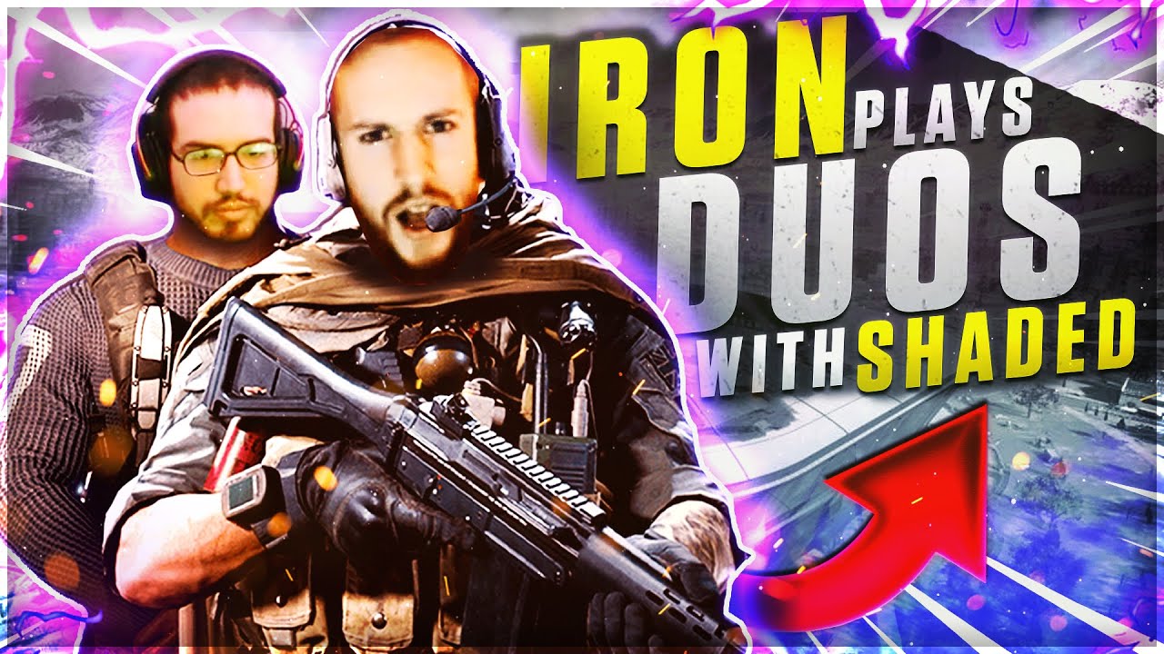 IRON plays DUOS with SHADED! *INSANE ENDING*  | #1 WINS all platforms