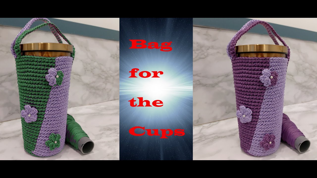 #109.❤️Hướng dẫn cách móc túi giữ nhiệt dễ làm👌.[Instructions on how to crochet a thermal bag😍]