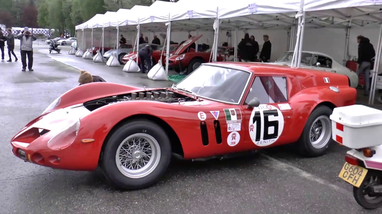 Ferrari 250 GT SWB 'Breadvan' Warmup and racing at Spa!
