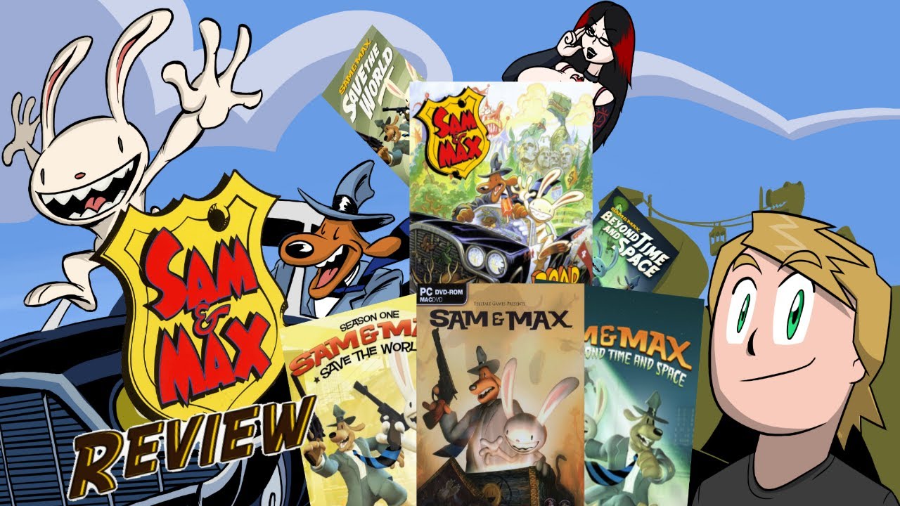 Sam & Max Video Games Review - Whalley ft @MistressDove