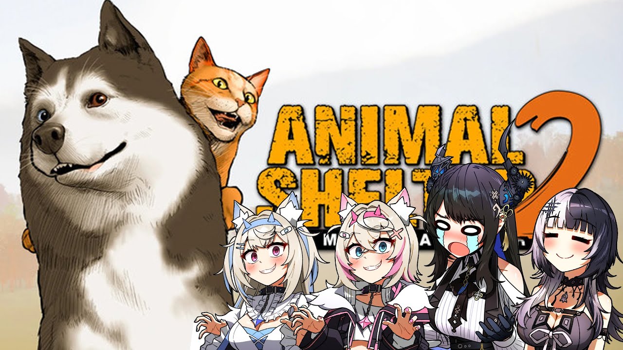 “Nerissa & Shiori Decide to Run an Animal Shelter with FUWAMOCO” |  『Hololive』