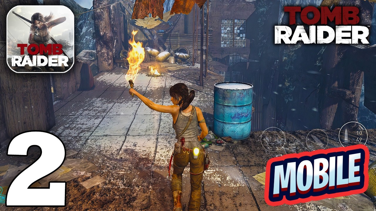 Tomb Raider Mobile Gameplay Walkthrough Part 2 (iOS, Android)