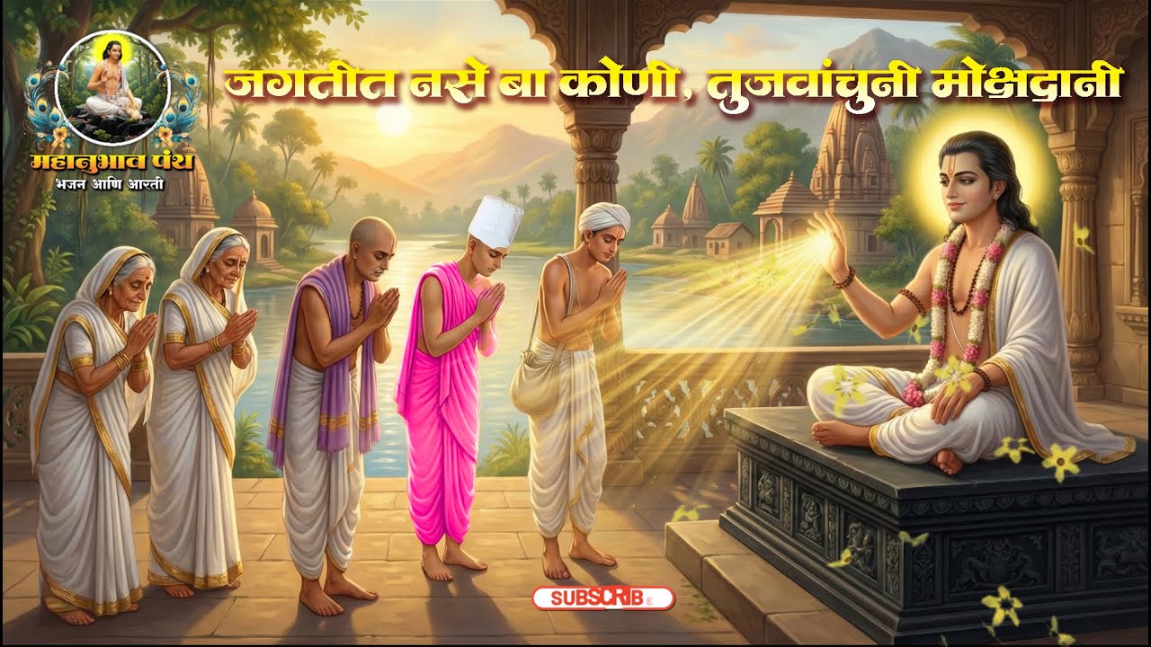 जगतीत नसे बा कोणी, तुजवांचुनि मोक्षदानी Jagtit Nase ba koni