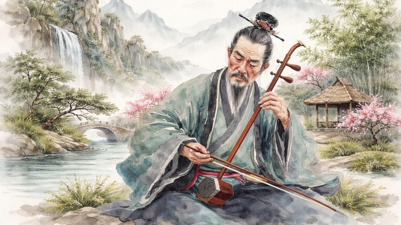 Ancient Erhu Melodies 🌿 Traditional Chinese Music for Relaxation, Meditation & Focus
