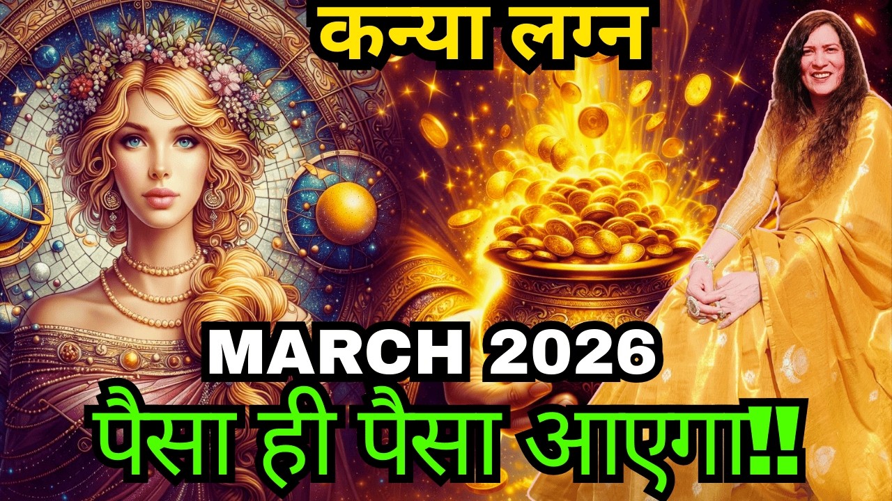 मार्च 2026 कन्या राशि: कमाई का सुनहरा समय?? #astrology #virgo