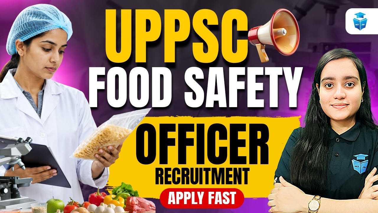 UPPSC Food Safety Officer Recruitment 2026 | Apply Online | Eligibility, Salary & Complete Details