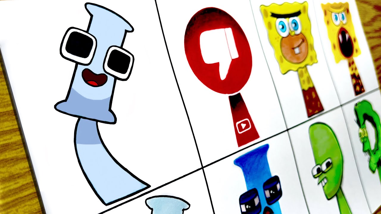 Рисунок Incredibox Sprunki OC: Normal VS Horror / NEW My Sprunki OC Phase
