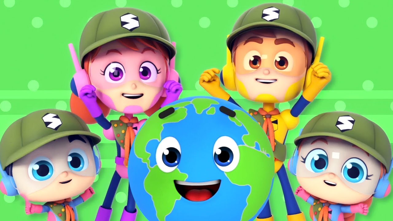 mantener nuestro planeta limpio | canciones de rima | rima infantil | Keep Our Planet Clean