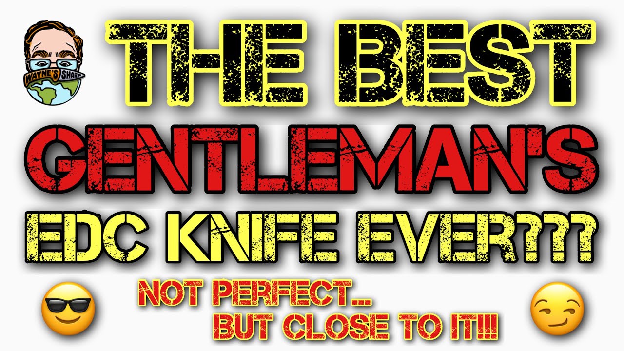 The best gentleman’s EDC knife ever? It’s not perfect, but close to it!! 🔥🔥🔥