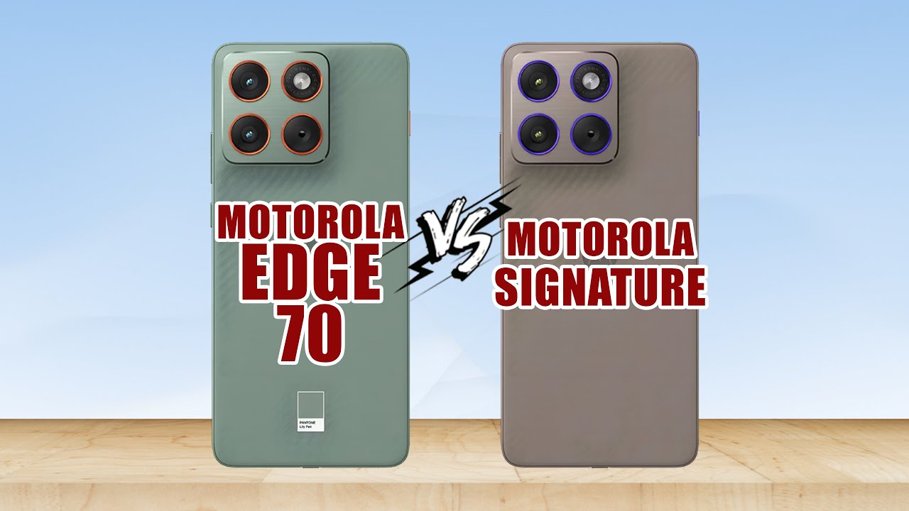 Motorola Edge 70 vs Motorola Signature – Which One Is Worth Your Money?