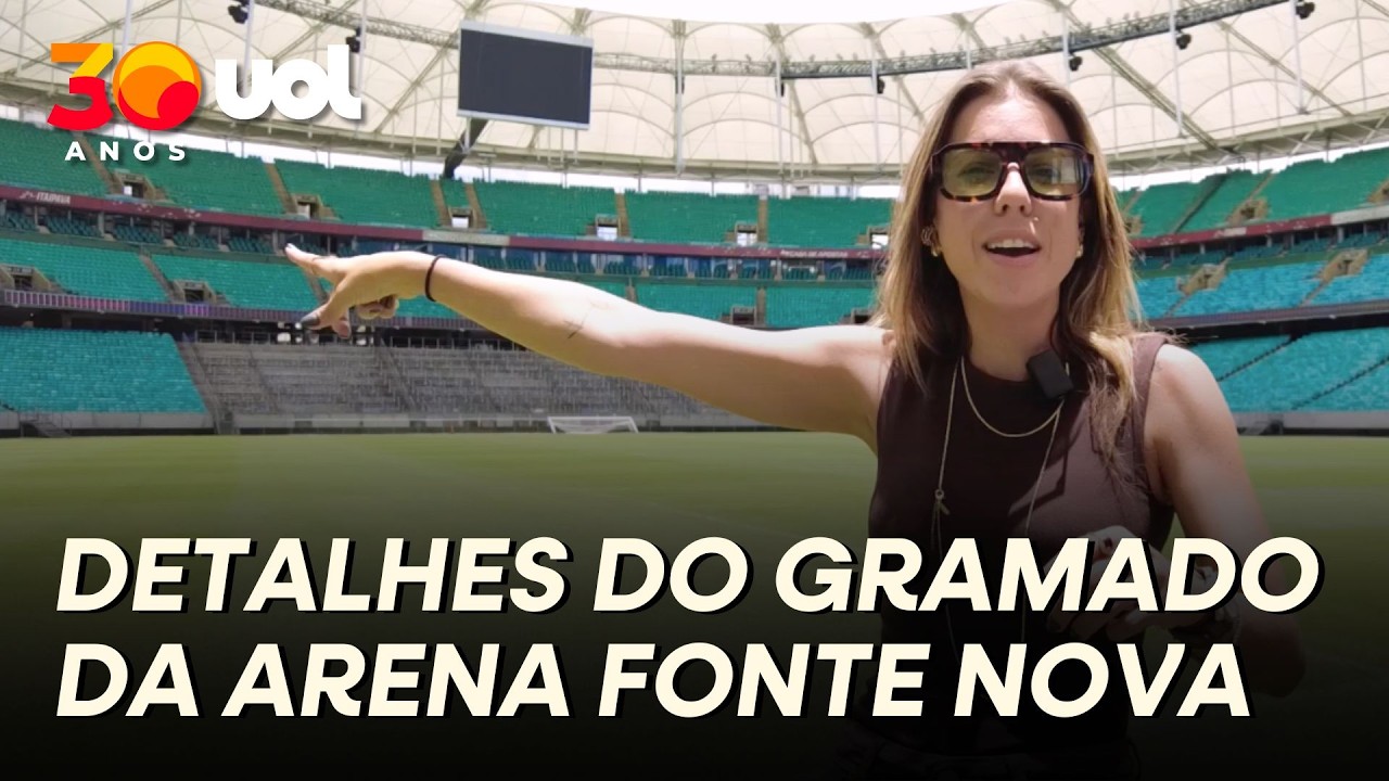 CENI JÁ RECLAMOU! COMO É A MANUTENÇÃO DO POLÊMICO GRAMADO DA ARENA FONTE NOVA?