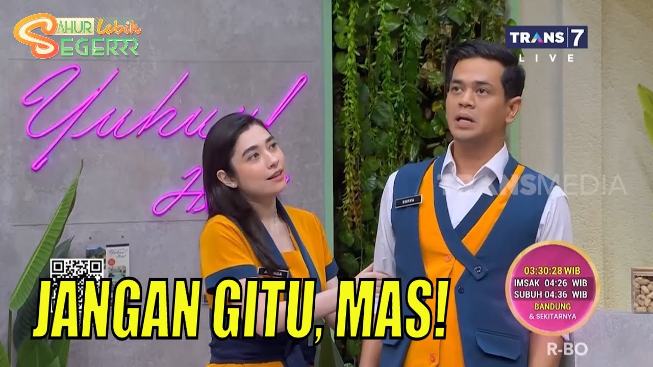 Sedih! Surya Ngambek, Amanda Gak Mau Diajak Pulang Bareng! | SAHUR LEBIH SEGERRR (11/04/23) Part 7