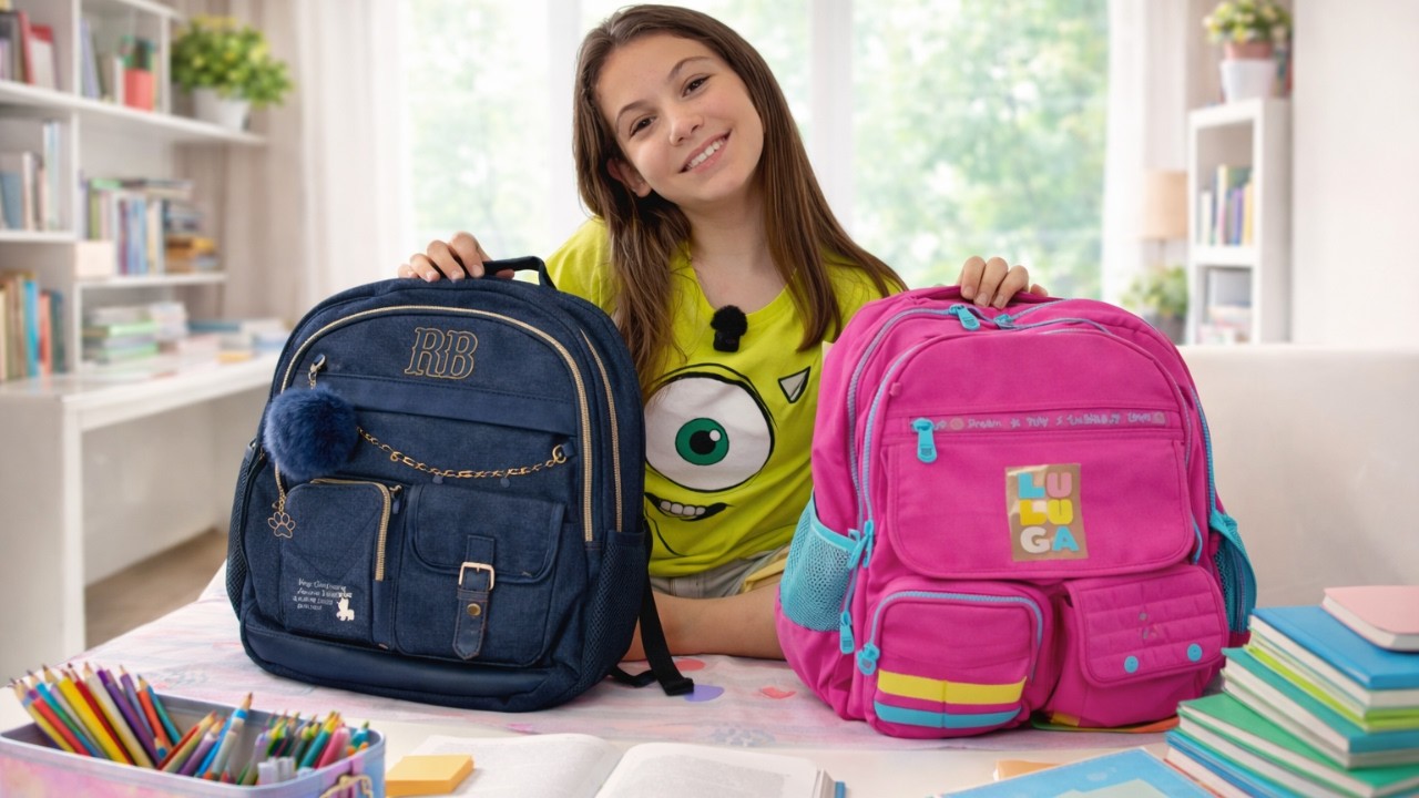 MEU MATERIAL ESCOLAR NA MOCHILA NOVA 2026