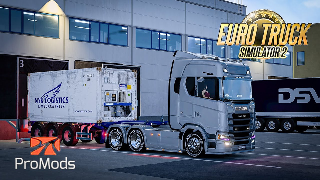 【ETS2】 ProModsで配送業務 (3) Euro Truck Simlator2