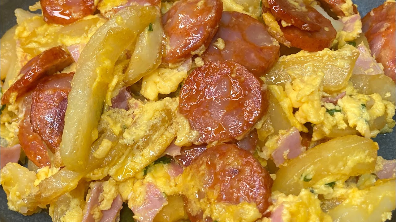 Ovos mexidos especiais. Fácil e rápida é fazer e comer!🍳🥚🤩