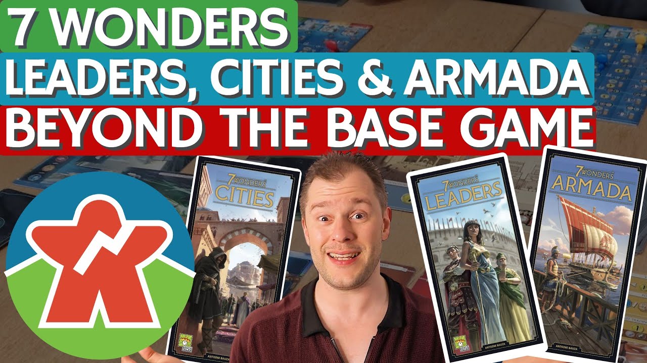 7 Wonders - Leaders, Cities & Armada Review - Beyond The Base Game