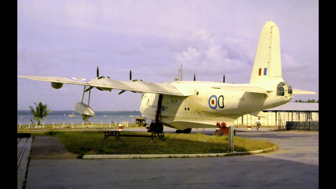 The last days of the RAF flying boats in Singapore.