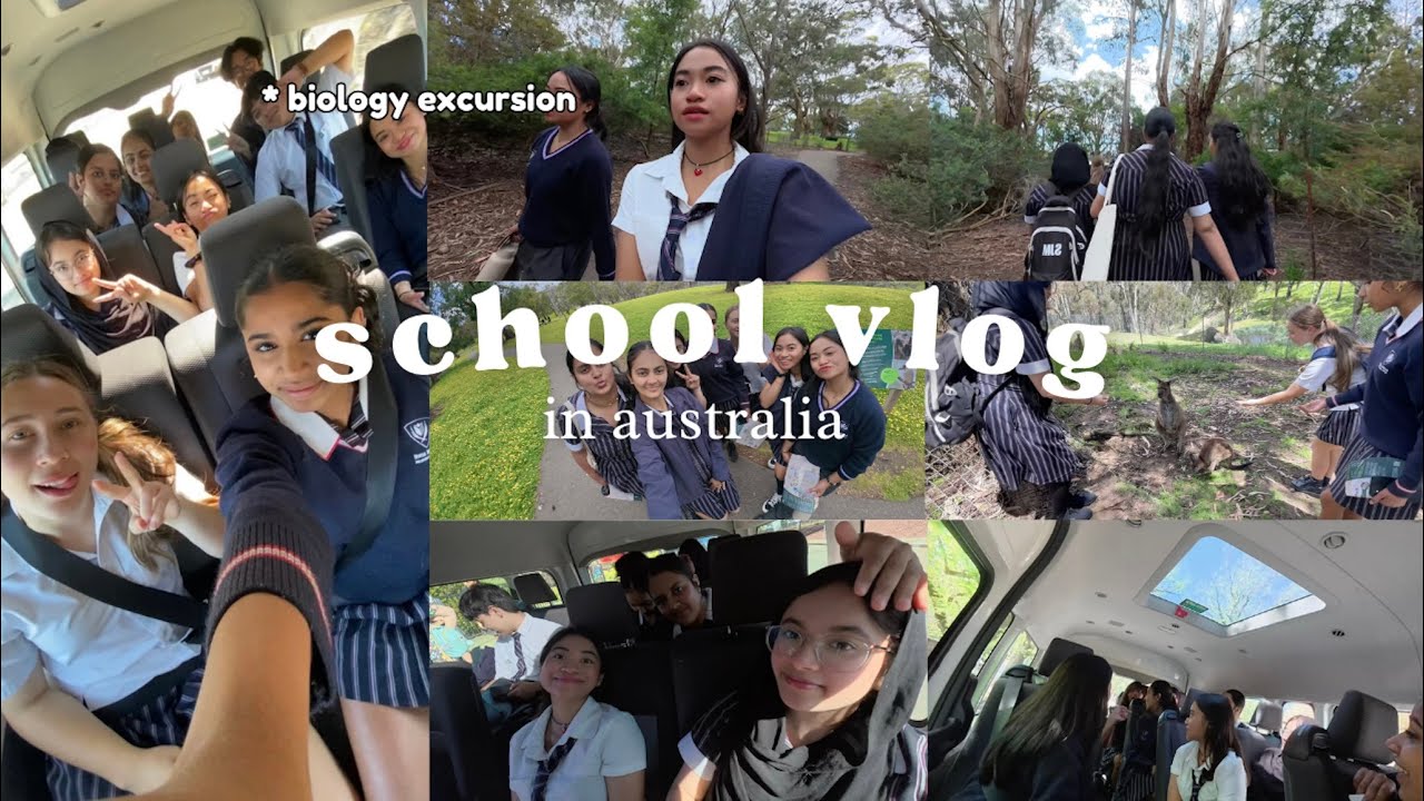 School life in Australia📓🇦🇺 * biology excursion at Cleland Wildlife Park 🐨 | SHS V_Log #5