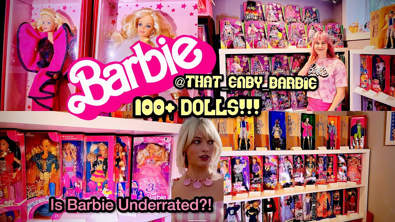 Barbie Collector Shows Me Over 100 Barbies!