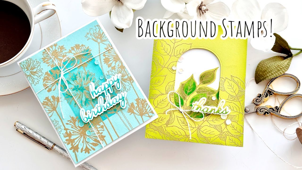 Try It Out Tuesday | Two different SPOTLIGHT Effects with BACKGROUND Stamps