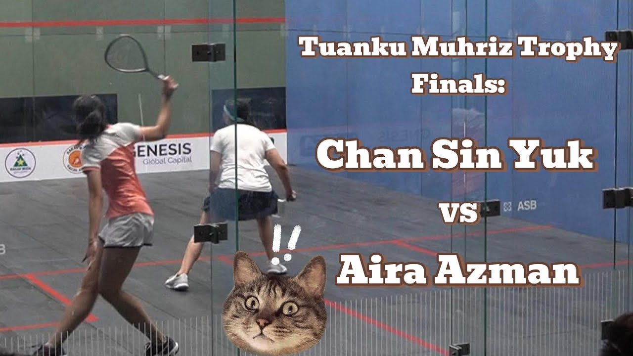 SQUASH Challenger Tour FINALS! Aira Azman (MAS #4) vs Chan Sin Yuk (HK #1)-Tuanku Muhriz Trophy 2024