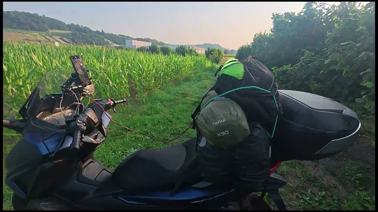 SCOOTER TROUGH EUROPE 2025.DAY 1O/1. I LIKE ITALY TOO.