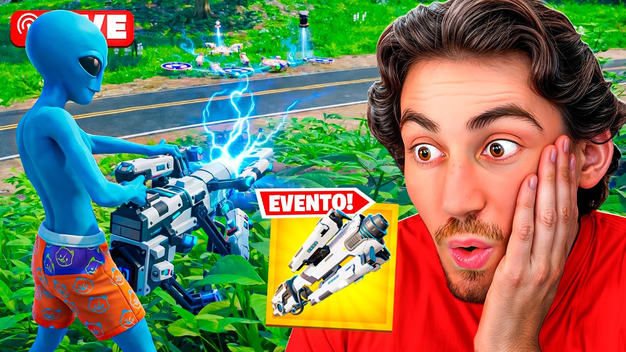 EVENTO DEL ARMA DE RAYOS HOY EN FORTNITE🤩 #EpicPartner