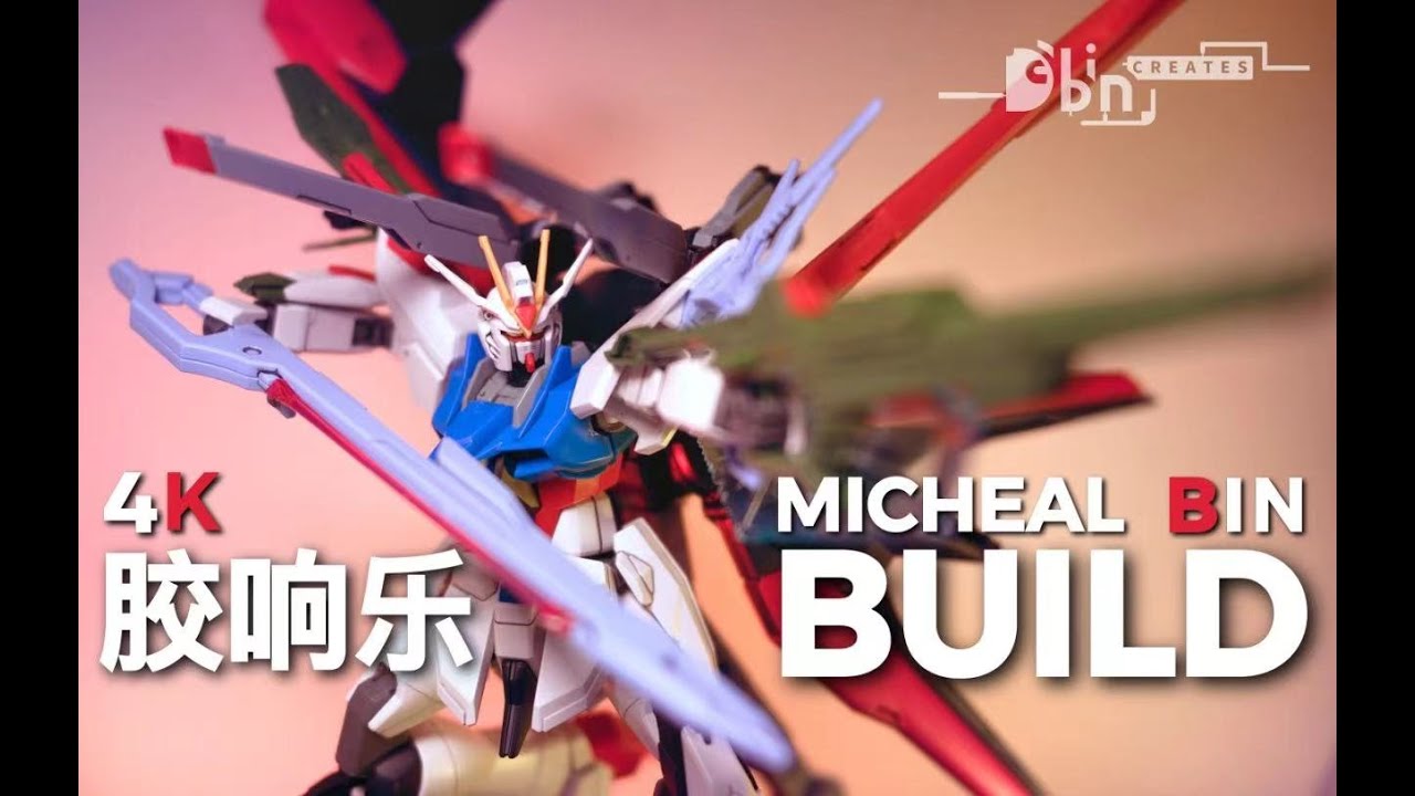 HGGBB Perfect Strike Freedom Gundam | Speed Build | ASMR | 4K