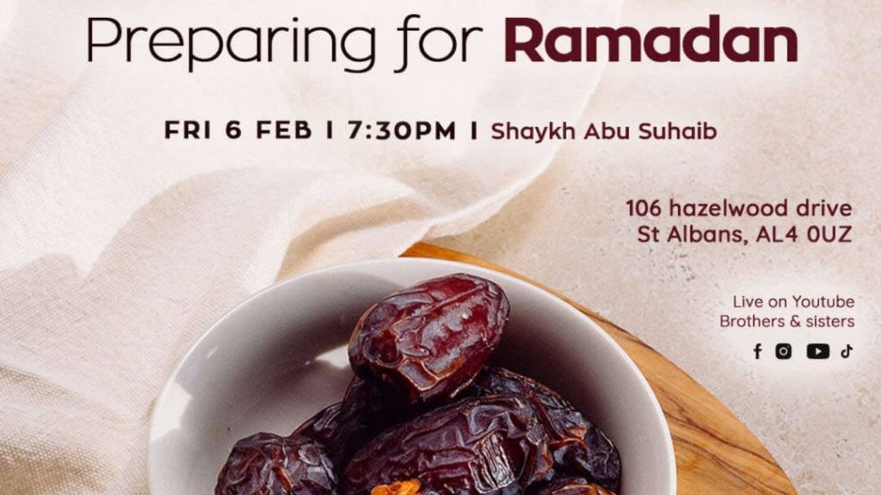 Al-Furqan Academy Course Gathering 67 Preparing for Ramadan