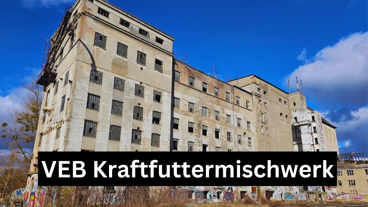 VEB Kraftfuttermischwerk Fürstenberg - Wasserturm & Haus der Offiziere | Lost Place | Urbex