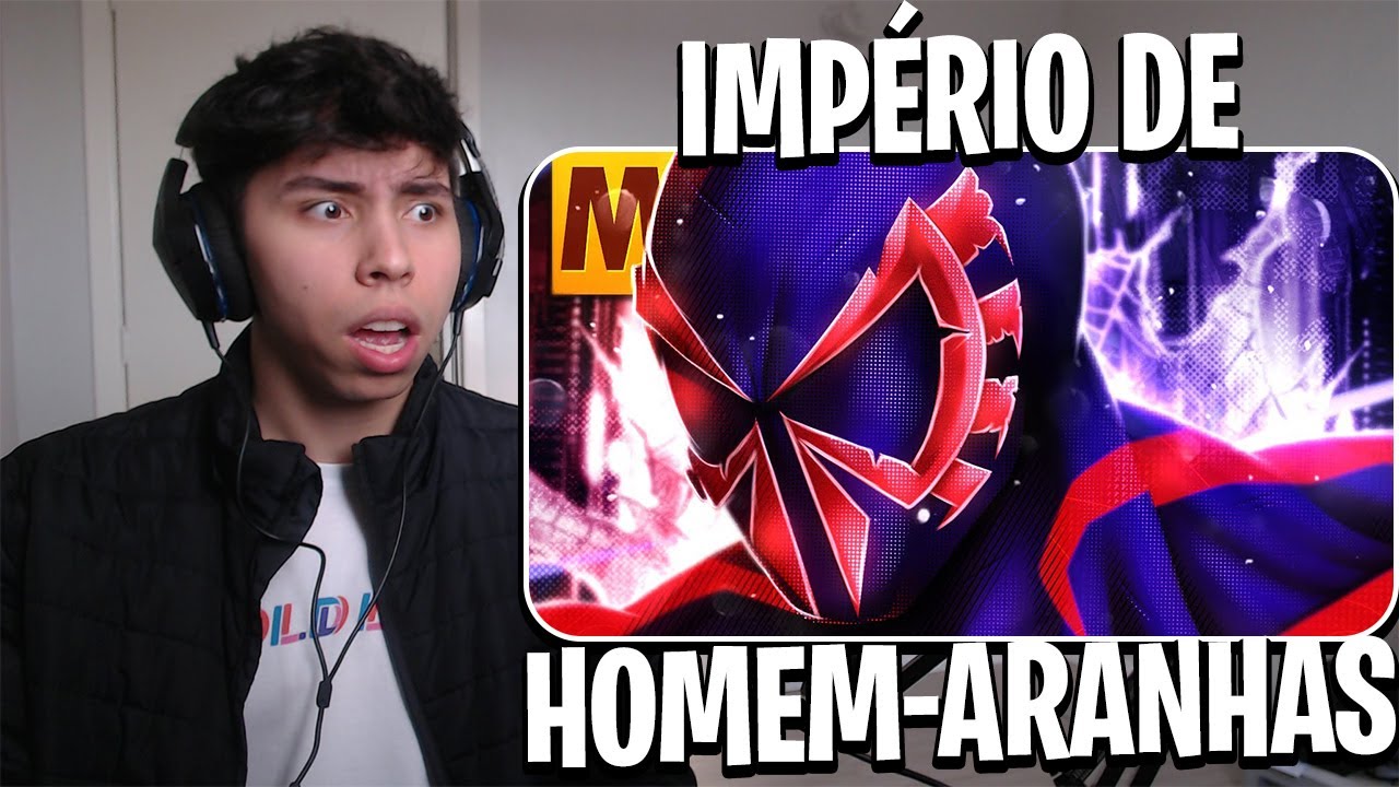 HOMEM ARANHA 2099 🕸️ | (Homem-Aranha: Através do Aranhaverso) | Prod. Sid | MHRAP | REACT