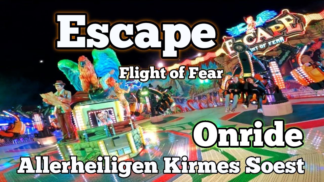 ⁴ᴷ Escape - Köhrmann - Onride | Allerheiligenkirmes Soest 2022