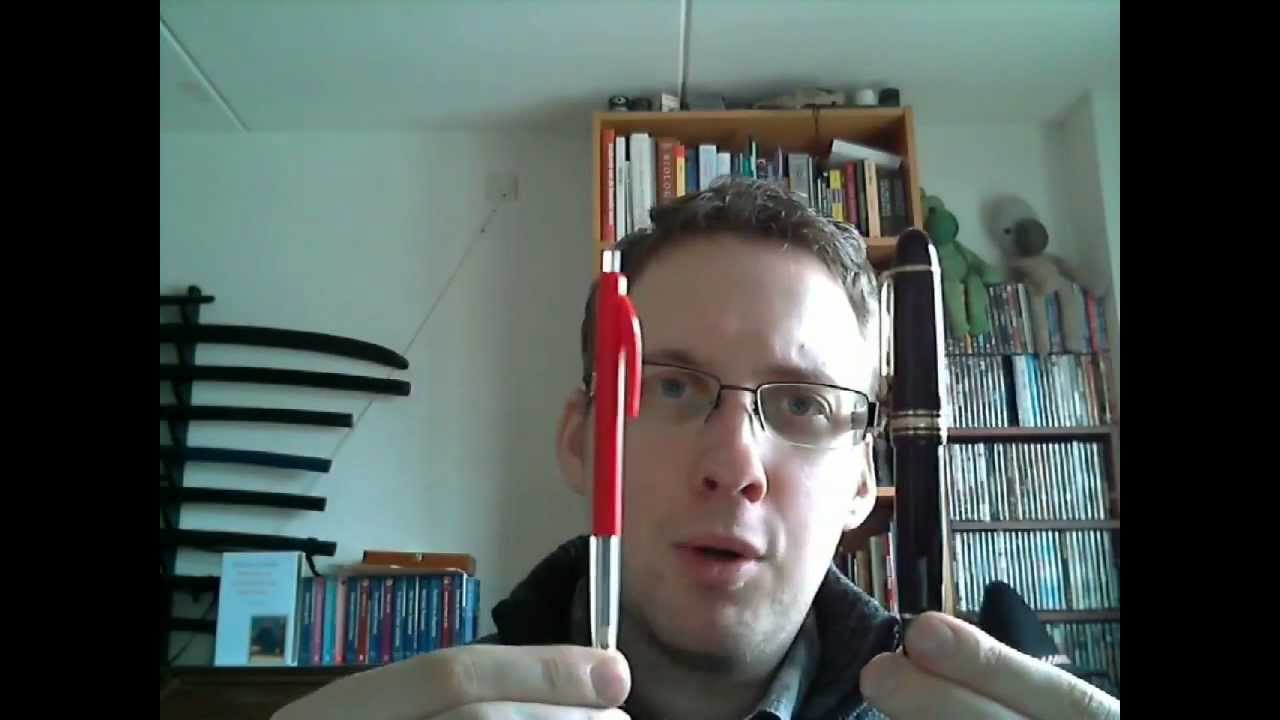 Fountain Pen Shootout #666: Montblanc 149 vs. Bic Ballpoint