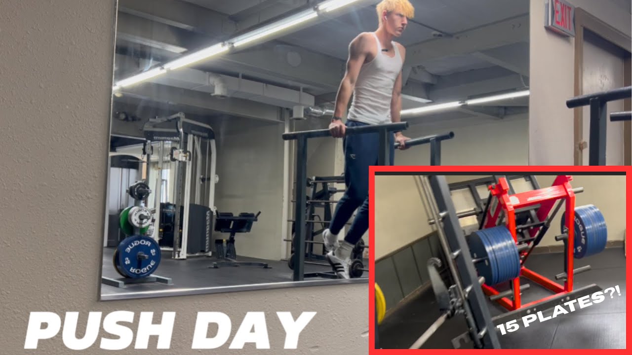 I Tried Out an Olympic Powerlifting Gym (Push Day)