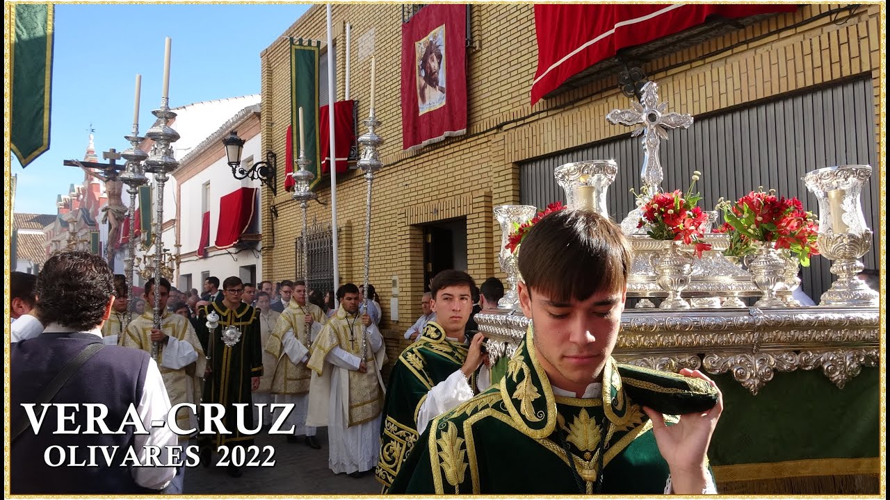 4K - VERA - CRUZ DE OLIVARES 2022 XXXVII  PERENIGRACIÓN DE HERMANDADES   SEVILLA