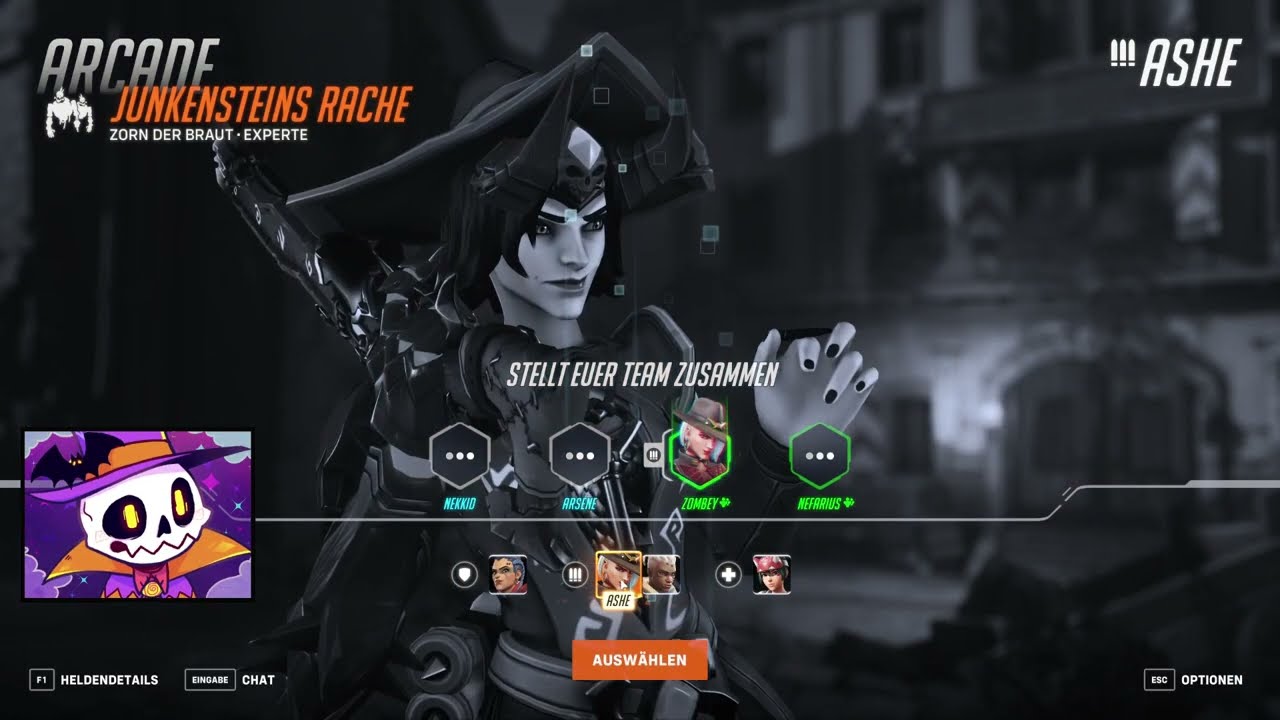 Overwatch 2 Halloween + 13 Herausforderungen für Kürbis-Anhänger