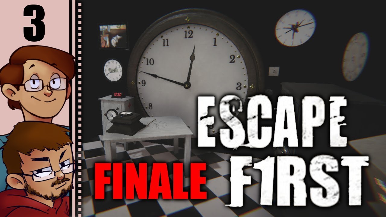 Let's Play Escape First Multiplayer Part 3 FINALE - Lost In Time
