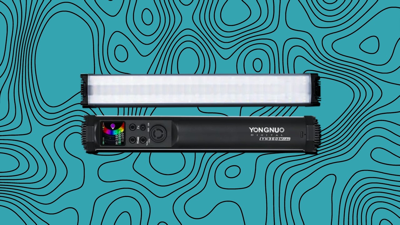 Yongnuo yn360 mini - лучший свет для видео | Бюджетная RGB палка | Распаковка света в 2021 году.