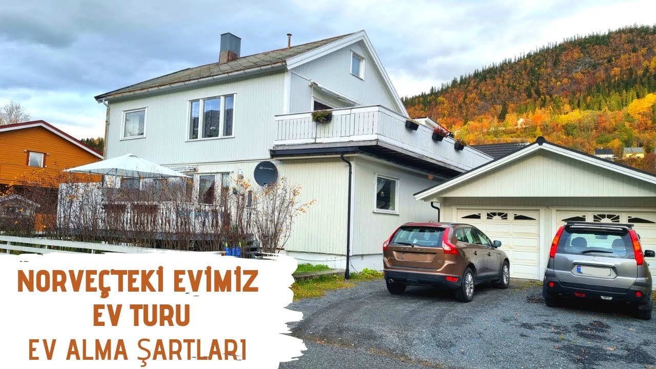 NORVEÇ TEKİ EVİMİZ -EV TURU-EV ALMAK VE SATMAK-EVİMİZİ NE KADARA ALDIK? #norveç #norway #evturu#ev#5